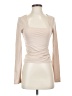 Francesca's Tan 3/4 Sleeve T-Shirt Size S - photo 1