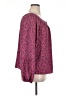 LC Lauren Conrad 100% Polyester Pink Long Sleeve Blouse Size XL - photo 4
