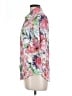 David Cline Floral Pink 3/4 Sleeve Blouse Size L - photo 5