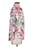 David Cline Floral Pink 3/4 Sleeve Blouse Size L - photo 4