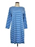 Vineyard Vines Stripes Blue Casual Dress Size L - photo 1