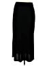 Denim & Co Solid Black Formal Skirt Size L - photo 1