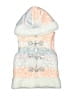 Little Lass 100% Polyester White Snow Jacket Size 4 - photo 1