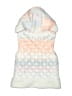 Little Lass 100% Polyester White Snow Jacket Size 4 - photo 2