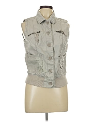 Esprit Denim Vest (view 1)