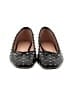 J.Crew 100% Leather Polka Dots Black Flats Size 8 1/2 - photo 2
