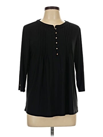 Perseption Concept Long Sleeve Henley (view 1)