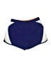Adidas 100% Polyester Color Block Blue Athletic Shorts Size S - photo 2