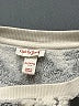 Cat & Jack 100% Polyester Print Silver Gray Sweatshirt Size 14 - 16 - photo 3