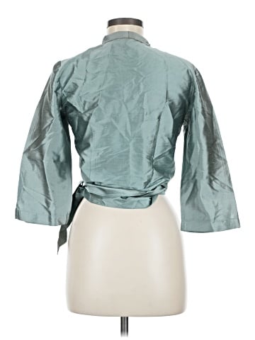 Connie Roberson 3/4 Sleeve Silk Top (view 2)