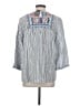 J.Jill 100% Linen White 3/4 Sleeve Blouse Size XS - photo 2