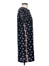 Uniqlo 100% Polyester Stars Blue Casual Dress Size XS - photo 4