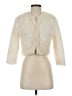 Tacera 100% Polyester Ivory Faux Fur Jacket Size S - photo 1