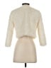 Tacera 100% Polyester Ivory Faux Fur Jacket Size S - photo 2