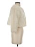 Tacera 100% Polyester Ivory Faux Fur Jacket Size S - photo 4
