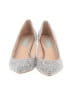 Betsey Johnson Silver Heels Size 6 1/2 - photo 2