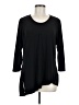 Lisette Black 3/4 Sleeve Top Size M - photo 1