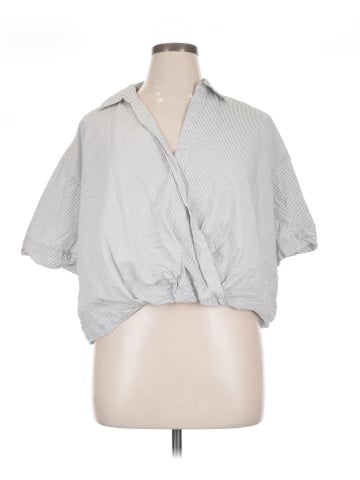 Banana Republic 3/4 Sleeve Button-Down Shirt (view 1)