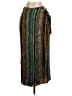 Express 100% Silk Green Casual Skirt Size 5 - photo 1