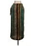 Express 100% Silk Green Casual Skirt Size 5 - photo 2