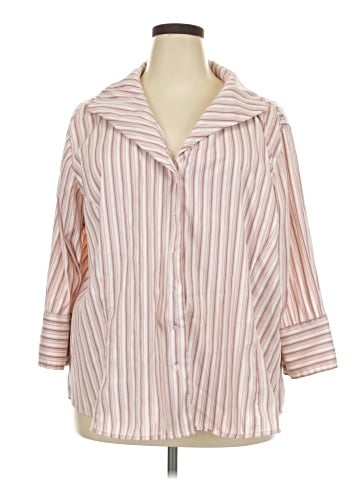MKM Designs 3/4 Sleeve Button-Down Shirt (view 1)