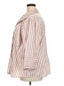 MKM Designs Stripes Pink 3/4 Sleeve Button-Down Shirt Size 3X - photo 5