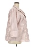 MKM Designs Stripes Pink 3/4 Sleeve Button-Down Shirt Size 3X - photo 4