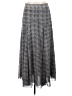CAbi Chevron-herringbone Gray Casual Skirt Size 2 - photo 1