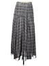 CAbi Chevron-herringbone Gray Casual Skirt Size 2 - photo 2