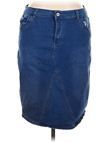 Nicole Denim Skirt (view 1)