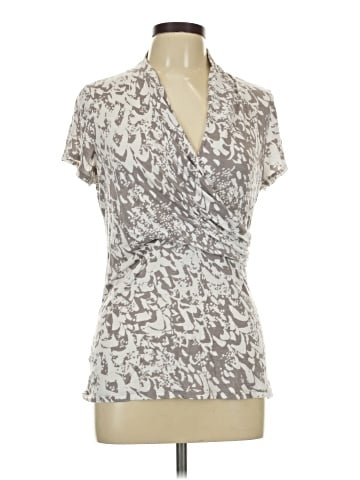Ann Taylor Factory Short Sleeve Blouse (view 1)