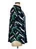 Perseption Concept Color Block Green 3/4 Sleeve Button-Down Shirt Size L - photo 4