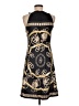 J. McLaughlin Graphic Black Cocktail Dress Size 6 - photo 2
