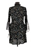Zara Basic Floral Black Cocktail Dress Size M - photo 2