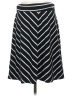Faded Glory Stripes Black Casual Skirt Size S - photo 1