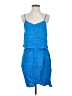 Everly 100% Viscose Blue Cocktail Dress Size S - photo 1