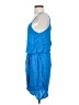 Everly 100% Viscose Blue Cocktail Dress Size S - photo 5