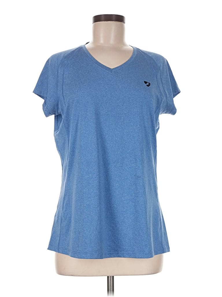 Pre-owned Assorted Brands Active T-shirt In Blue