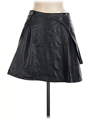 ICB Faux Leather Skirt (view 2)