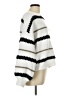 Unbranded 100% Polyester Stripes White Pullover Sweater Size L - photo 4