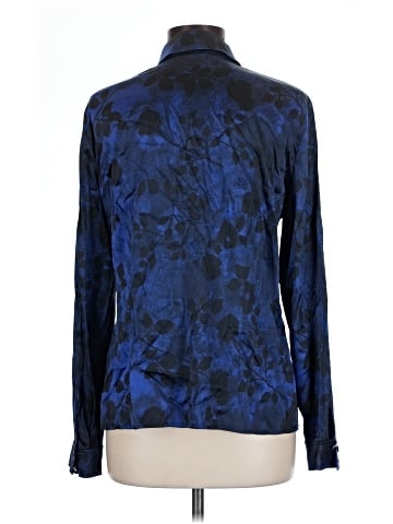 St. John Collection Long Sleeve Silk Top (view 2)