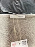 Zara Silver Long Sleeve Blouse Size S - photo 7