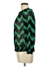 Elan Green Long Sleeve Blouse Size L - photo 5