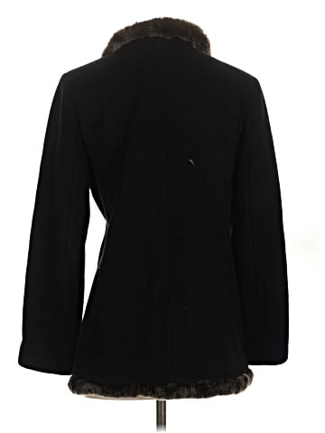 Dana Buchman Wool Coat (view 2)
