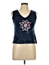 Glima 100% Cotton Blue Tank Top Size L - photo 1