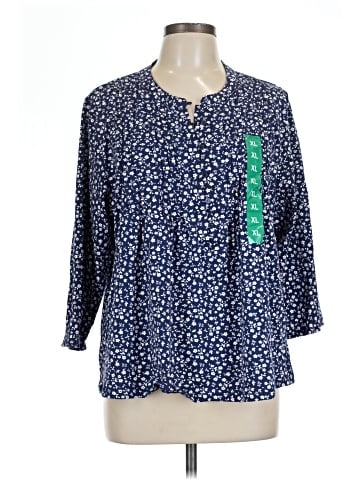 Lands' End 3/4 Sleeve Blouse (view 1)