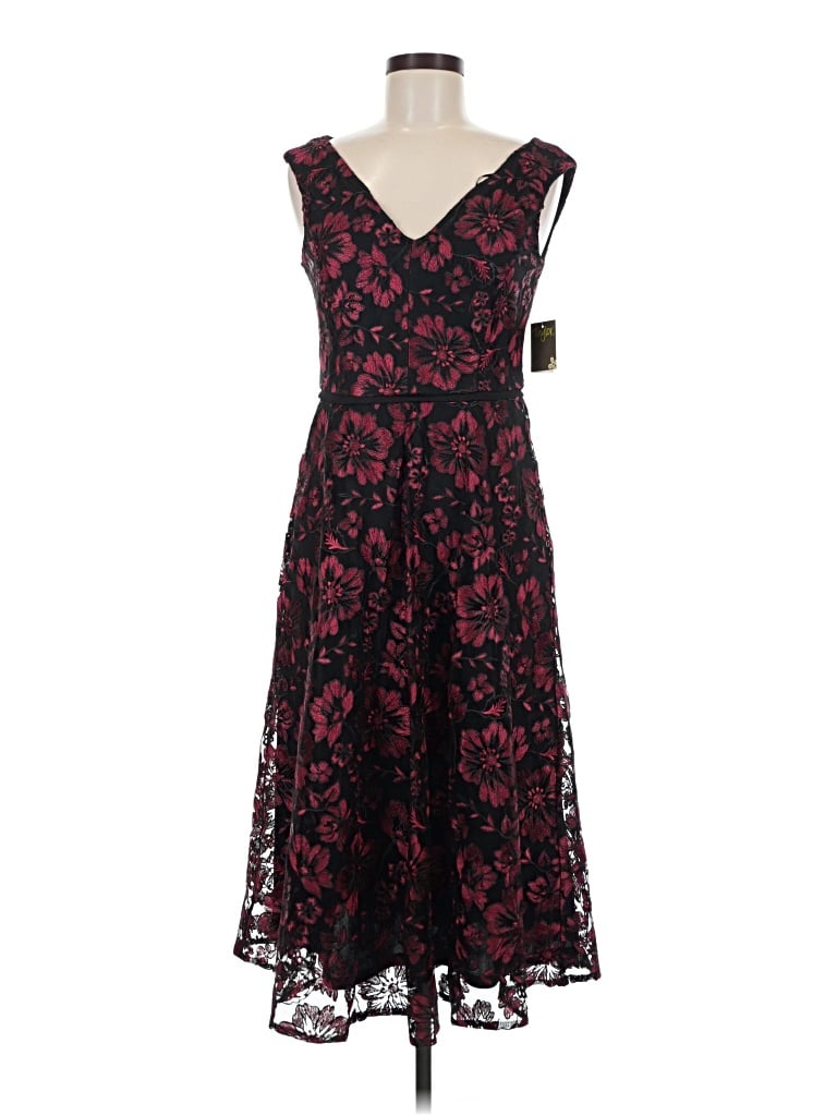 Pre-owned Taylor Cocktail Dress In Black