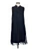 DKNY 100% Polyester Blue Casual Dress Size 4 - photo 1