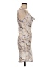 Timing 100% Polyester Ivory Cocktail Dress Size M - photo 4