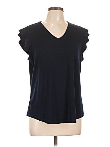 Adrianna Papell Sleeveless T-Shirt (view 1)